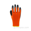 Hespax Industrial Latexコーティング冬の作業手袋の快適さ